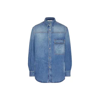 Valentino SS23 Shirt Men's Blue