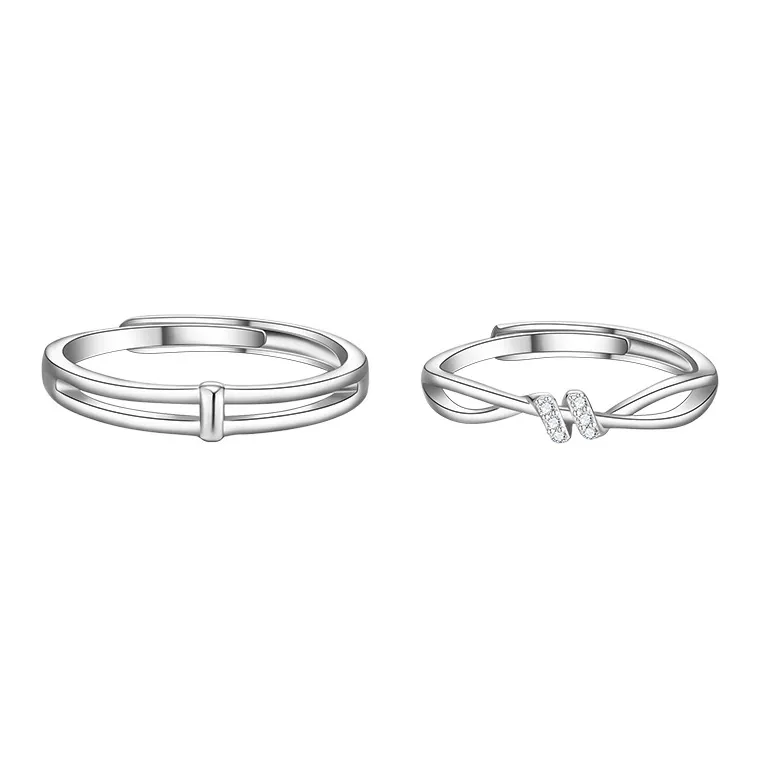 SOFTDORA S925 Silver Rings Unisex-4