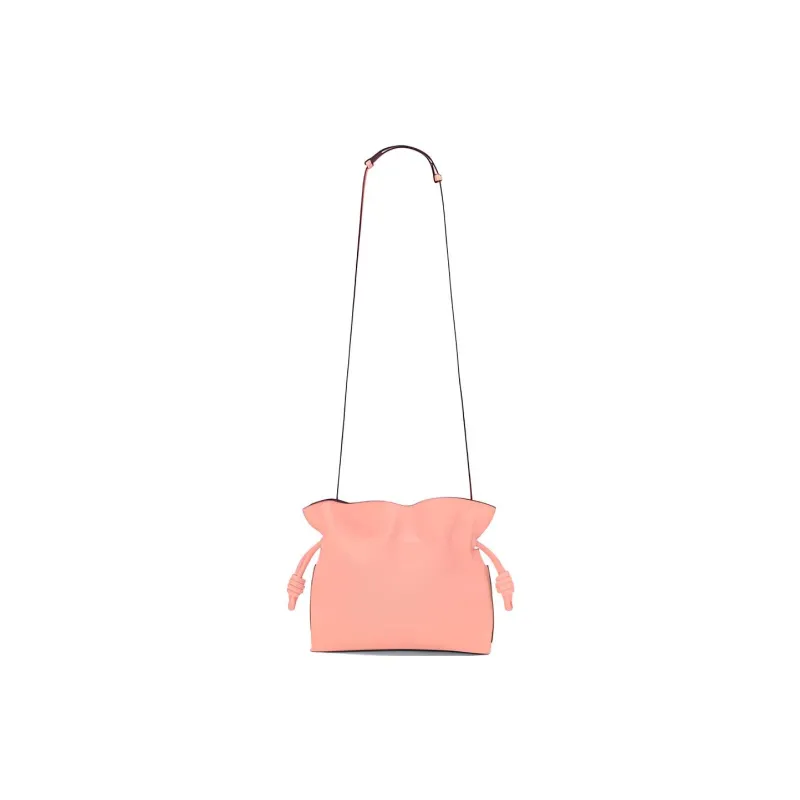 LOEWE Flamenco Nappa Cow Leather Clutch, Shoulder Bag, Crossbody Bag Women's Pink-2