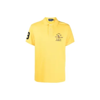 Polo Ralph Lauren SS23 Polo Shirt Men's Yellow