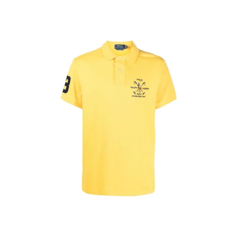 Polo Ralph Lauren SS23 Polo Shirt Men's Yellow-0