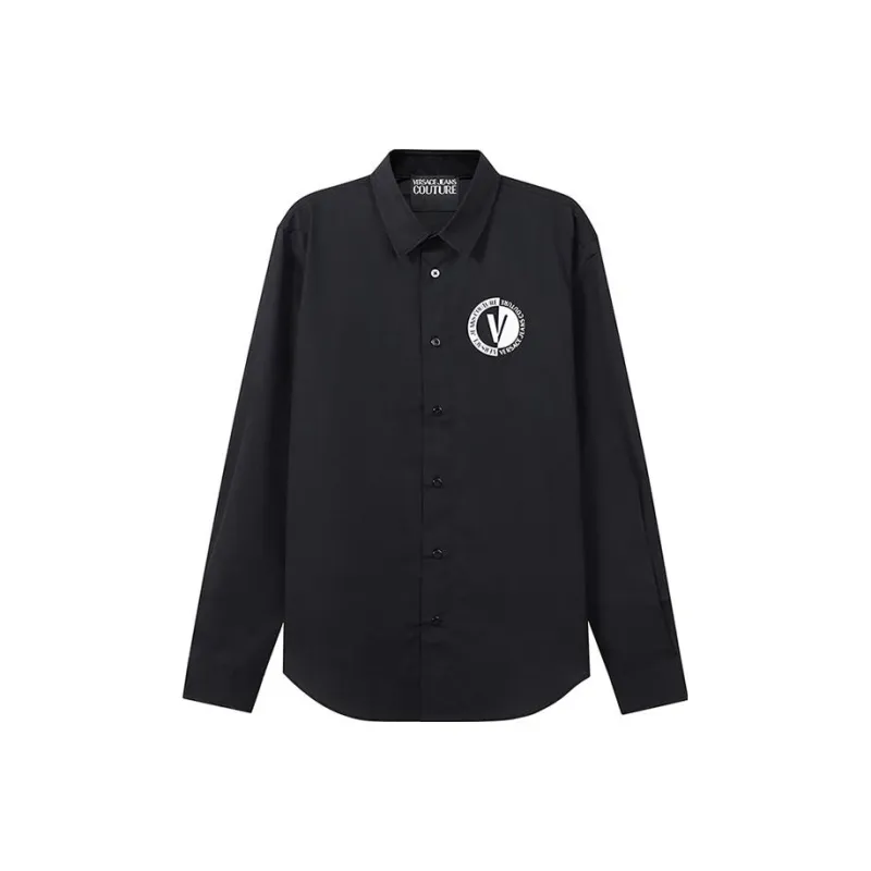 VERSACE JEANS COUTURE SS23 Shirt Men's Black-0