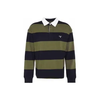 BARBOUR FW24 Polo Shirt Men's Black