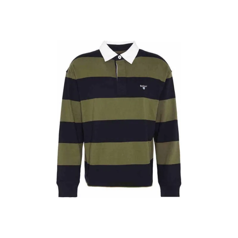 BARBOUR FW24 Polo Shirt Men's Black-0
