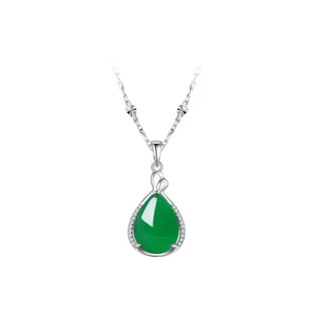 Olampe Chalcedony Necklaces Women's