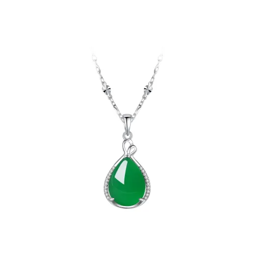 Olampe Chalcedony Necklaces Women's