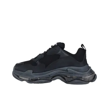 Balenciaga Triple S Clear Sole Black
