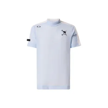 Oakley Polo Shirt Men's Aqua Blue