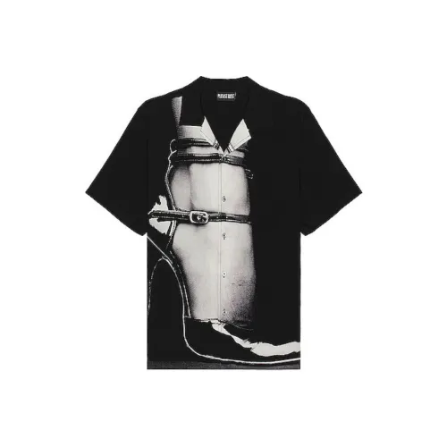 PLEASURES Heel Button Down