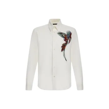 Roberto Cavalli SS24 Shirt Men's White