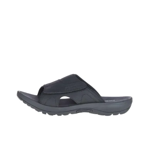MERRELL Sandspur 2 Slip Resistant Abrasion Resistant Slide Slippers Men's Black