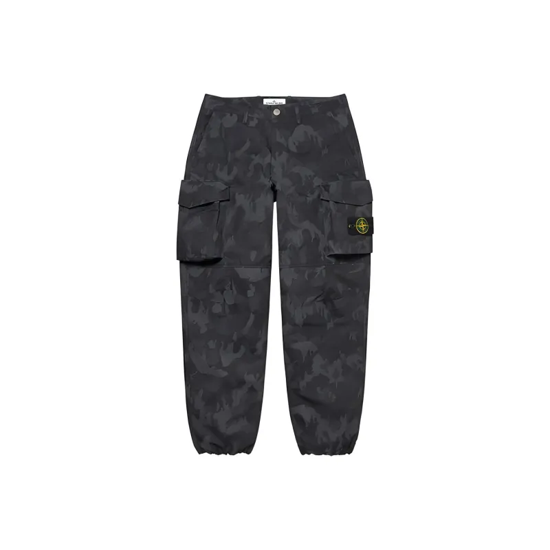 Supreme Stone Island Reactive Ice Camo Ripstop Cargo Pant-11