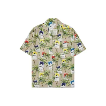 RHUDE Cigarette Print Button Up