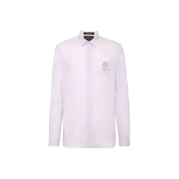 PHILIPP PLEIN Shirts Men Lilac Purple