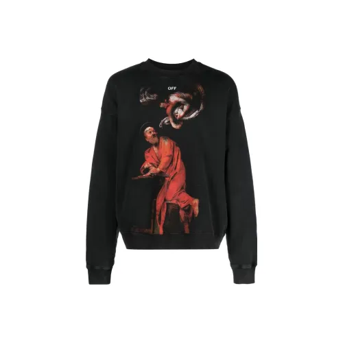 OFF-WHITE S Matthew Skate Crewneck Sweatshirt