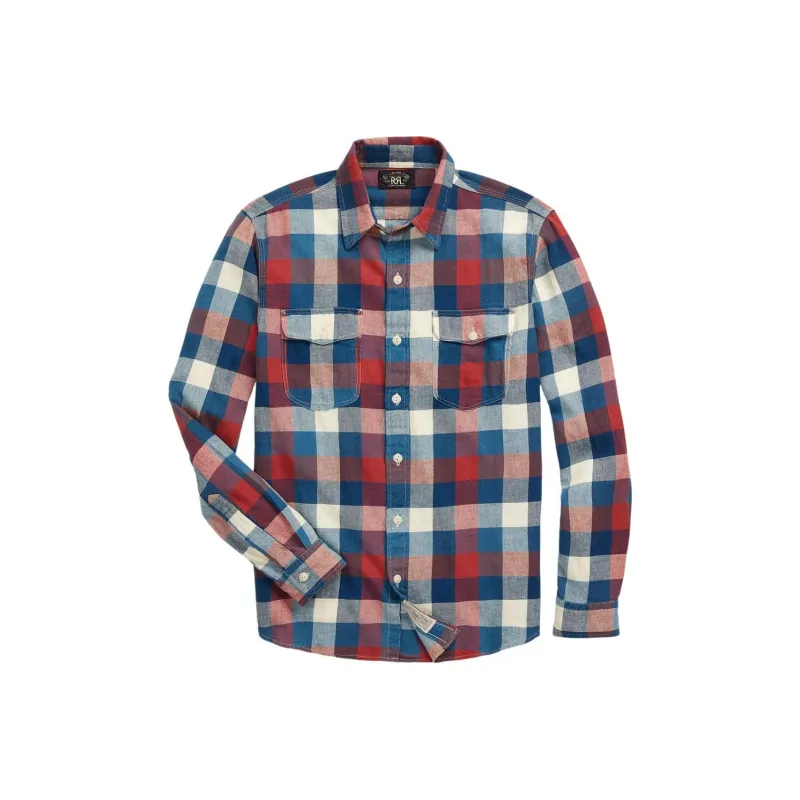 Ralph Lauren Plaid Cotton linen Shirt-0
