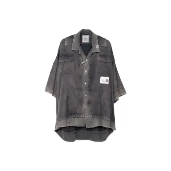 Maison Mihara Yasuhiro Double layered Twill Shirt