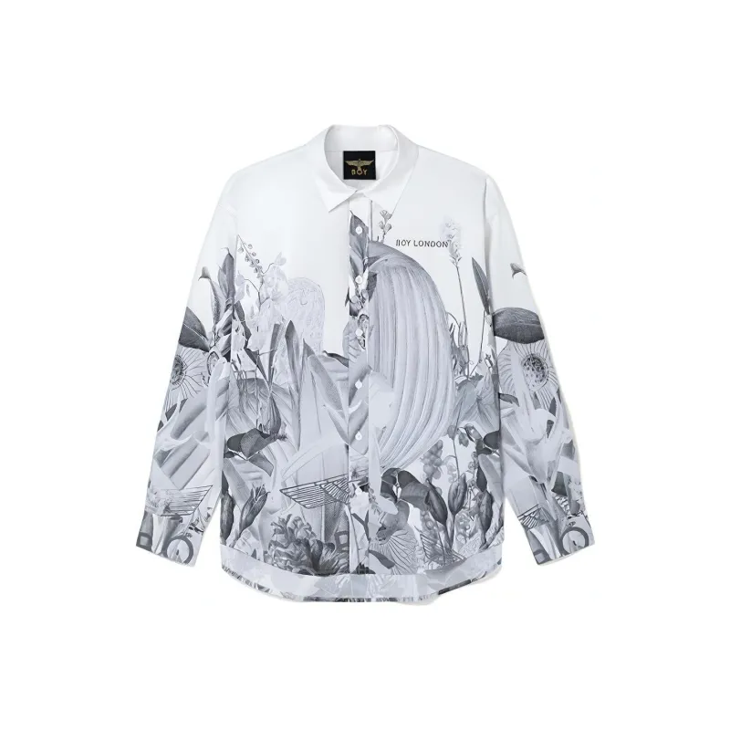 Boy London Shirts Unisex Gray-0