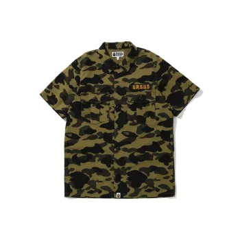 A BATHING APE Bape Shirts Men Green