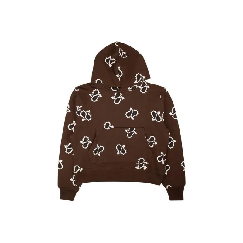 AMIRI Paisley All Over Fitted Hoodie-0