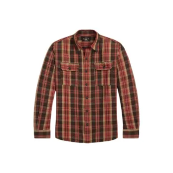 Double RL Plaid Shirt