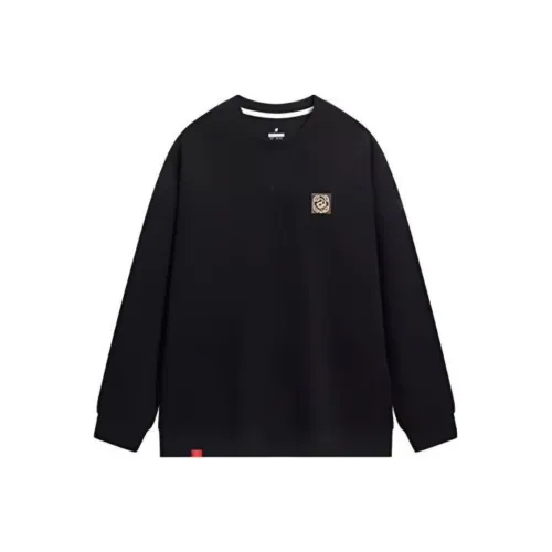 XTEP x China Post Sweatshirt Men's Jet Black