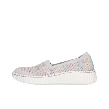 Skechers Breathable Low Top Casual Shoes Women's Gray
