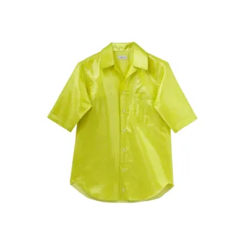 Alexander McQueen Tarpaulin Short Sleeved Shirt