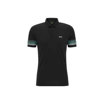 BOSS Polo Shirts Men Dark Blue