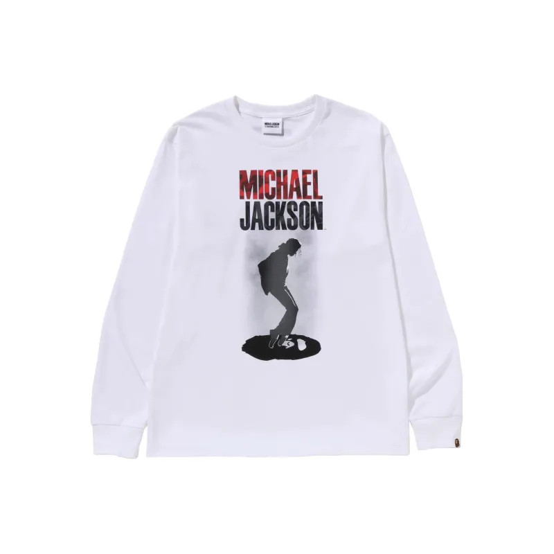 Bape X Michael Jackson L/S Tee-0