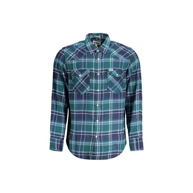 WRANGLER Shirts Men Green-0