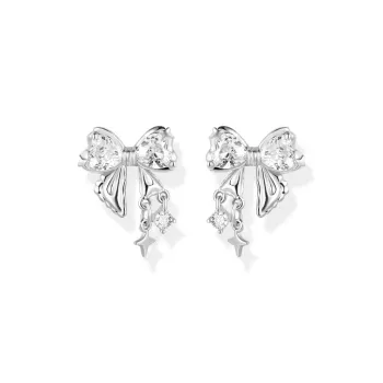 MEOBURLIY 999 Fine Silver Stud Earrings Unisex
