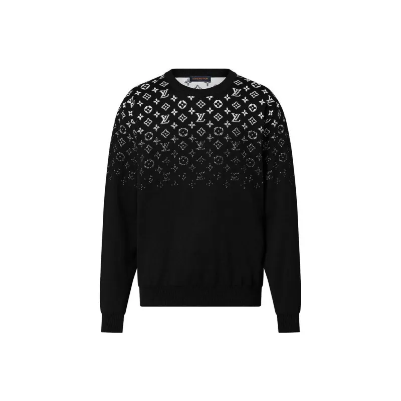 LOUIS VUITTON Gradient Cotton Crewneck-7