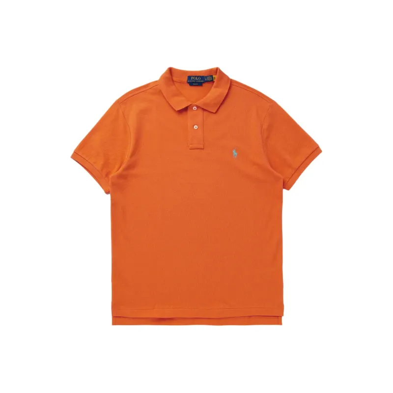 Polo Ralph Lauren Logo Embroidered Short Sleeved Polo Shirt-0