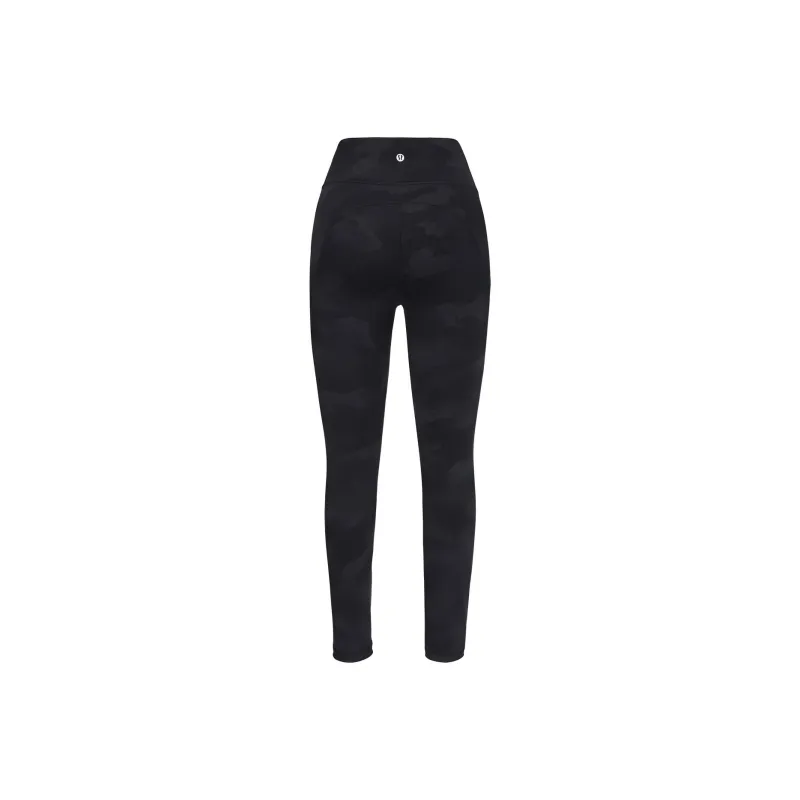 Lululemon Invigorate Sports Pants Women's Black Camouflage/H3 DC-1