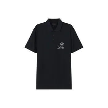GIORGIO ARMANI Polo Shirts Men Navy