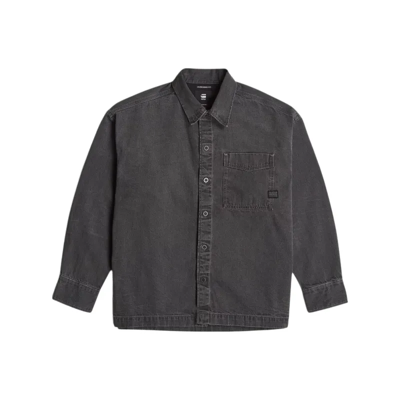 G STAR RAW Shirt Men's Dark Gray-0