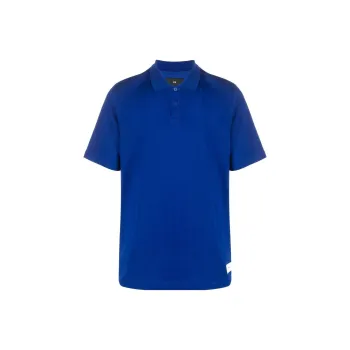 Y 3 Polo Shirts Men Royal Blue