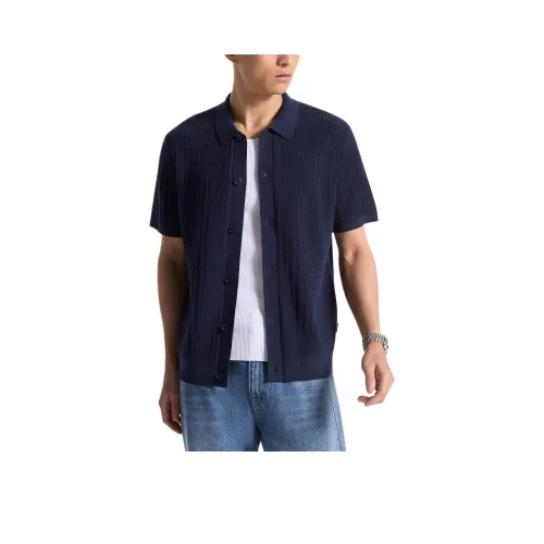 MICHAEL KORS FW24 Shirt Men's Midnight Blue