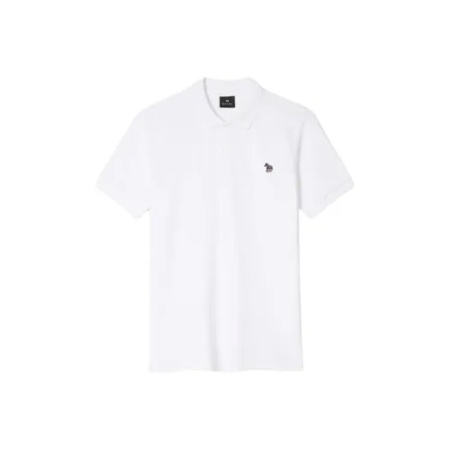 Paul Smith SS25 Polo Shirt Men's White
