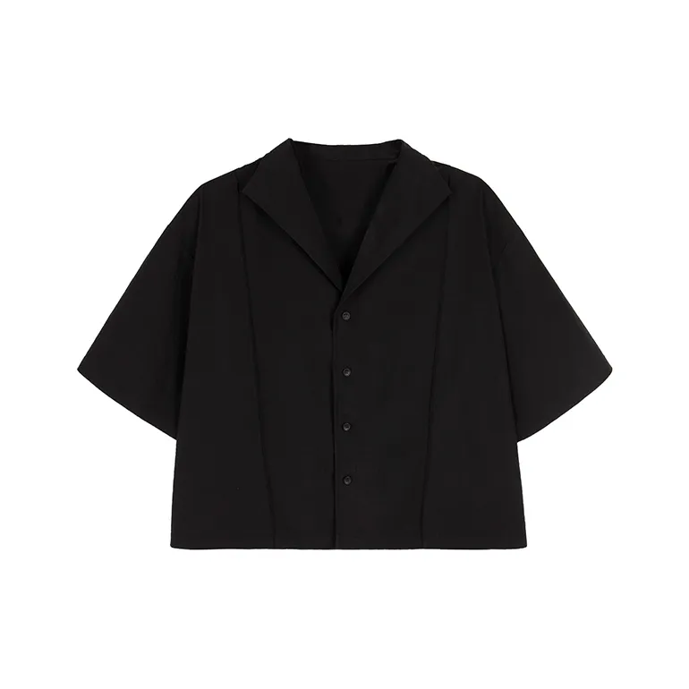 EMPTY REFERENCE x STUBBORN VISION Shirt Unisex Black-0