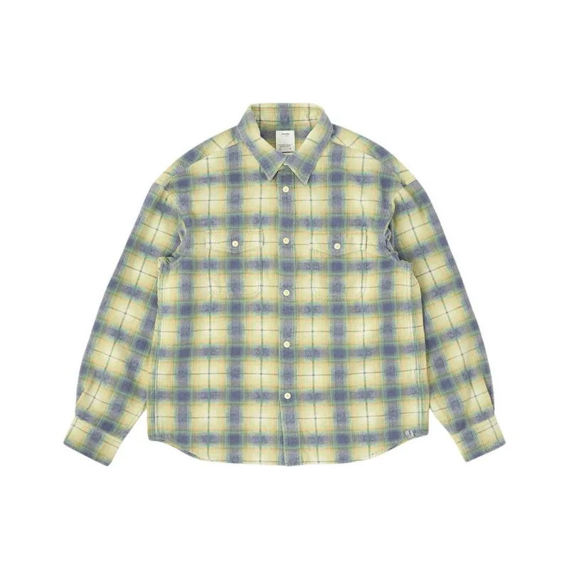 Visvim Plaid-check Flannel Shirt-4