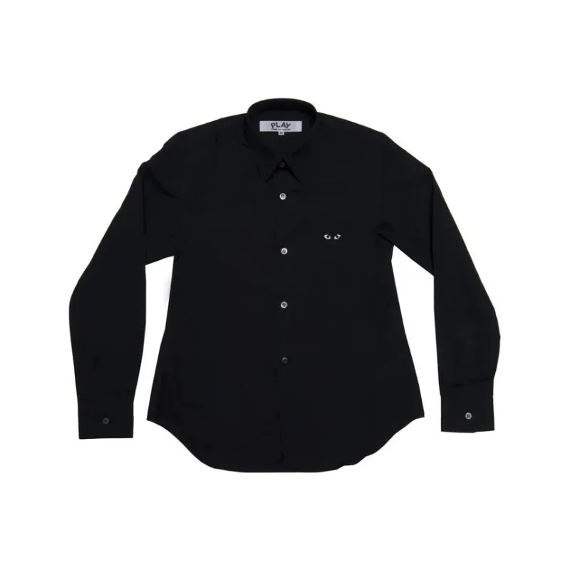 CDG Play SS24 Shirt Unisex Black-0