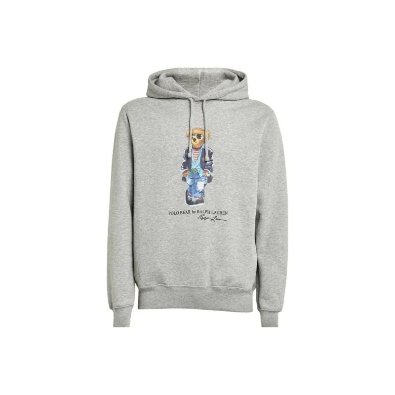 Polo Ralph Lauren Bear Printed Drawstring Hoodie-0