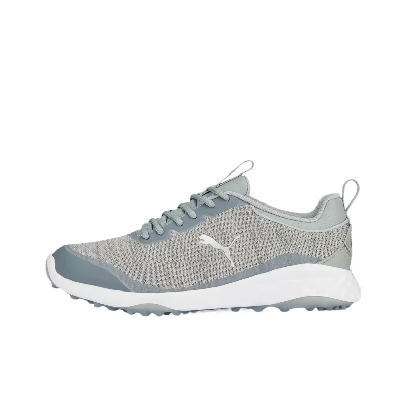 PUMA Fusion Pro Breathable Low Top Golf Shoes Men's Gray-0