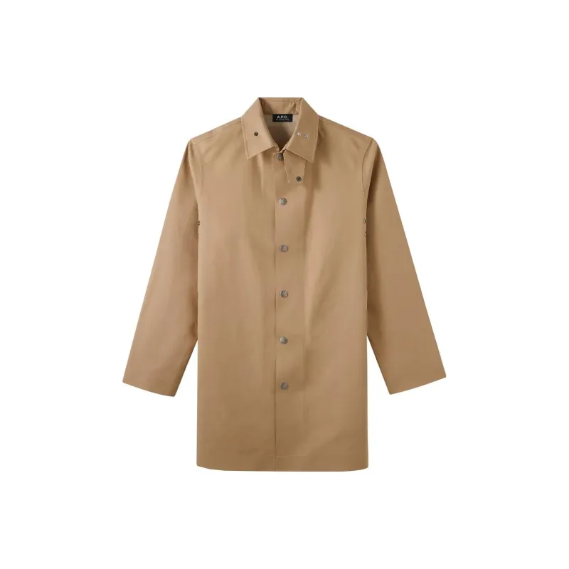 A.P.C Single Breasted Coat-0
