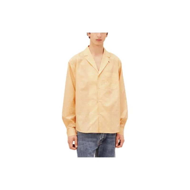 Jacquemus Shirts Men Yellow-0
