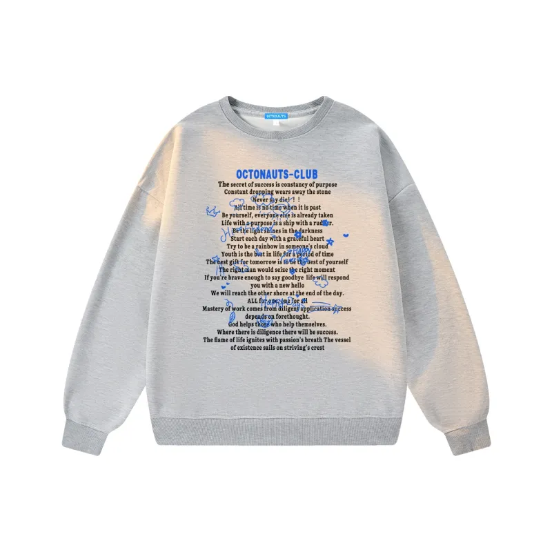 Small Columns Under The Sea Sweatshirt Unisex-14