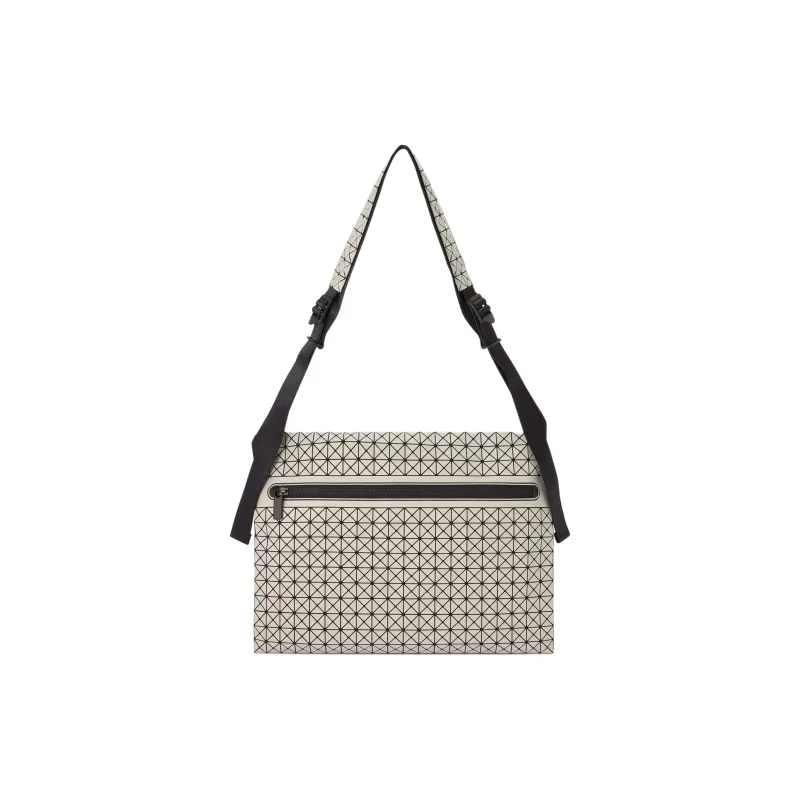 ISSEY MIYAKE Kuro Polyurethane Crossbody Bag, Shoulder Bag Unisex Sandy Beige-2