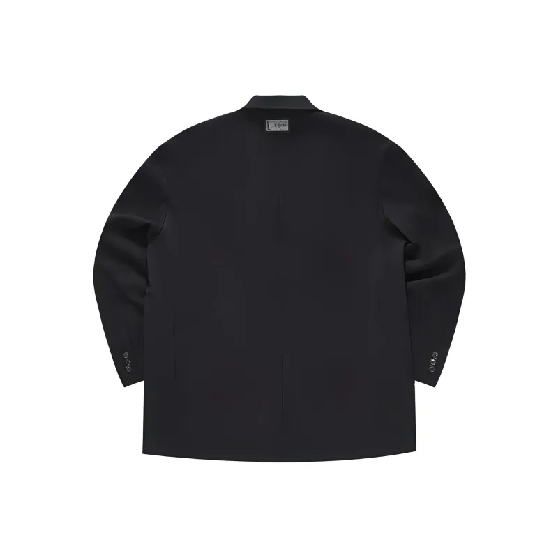 Beams X FILA FUSION Business Suits Men Jet Black-1